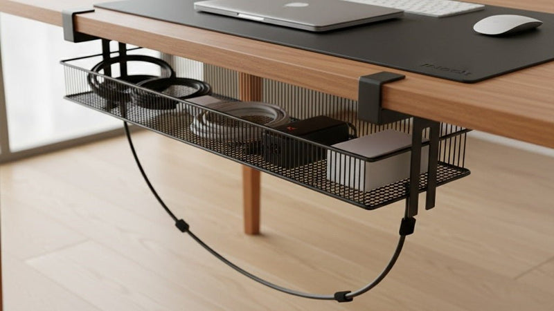 The No-Drill Revolution: How to Organize Your Desk Without Damage - 1Nook