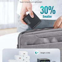 100W GaN Charging Station for Desk | 6 - Port USB C Desktop Fast Charger Hub for Multiple Devices, a high - quality from 1Nook