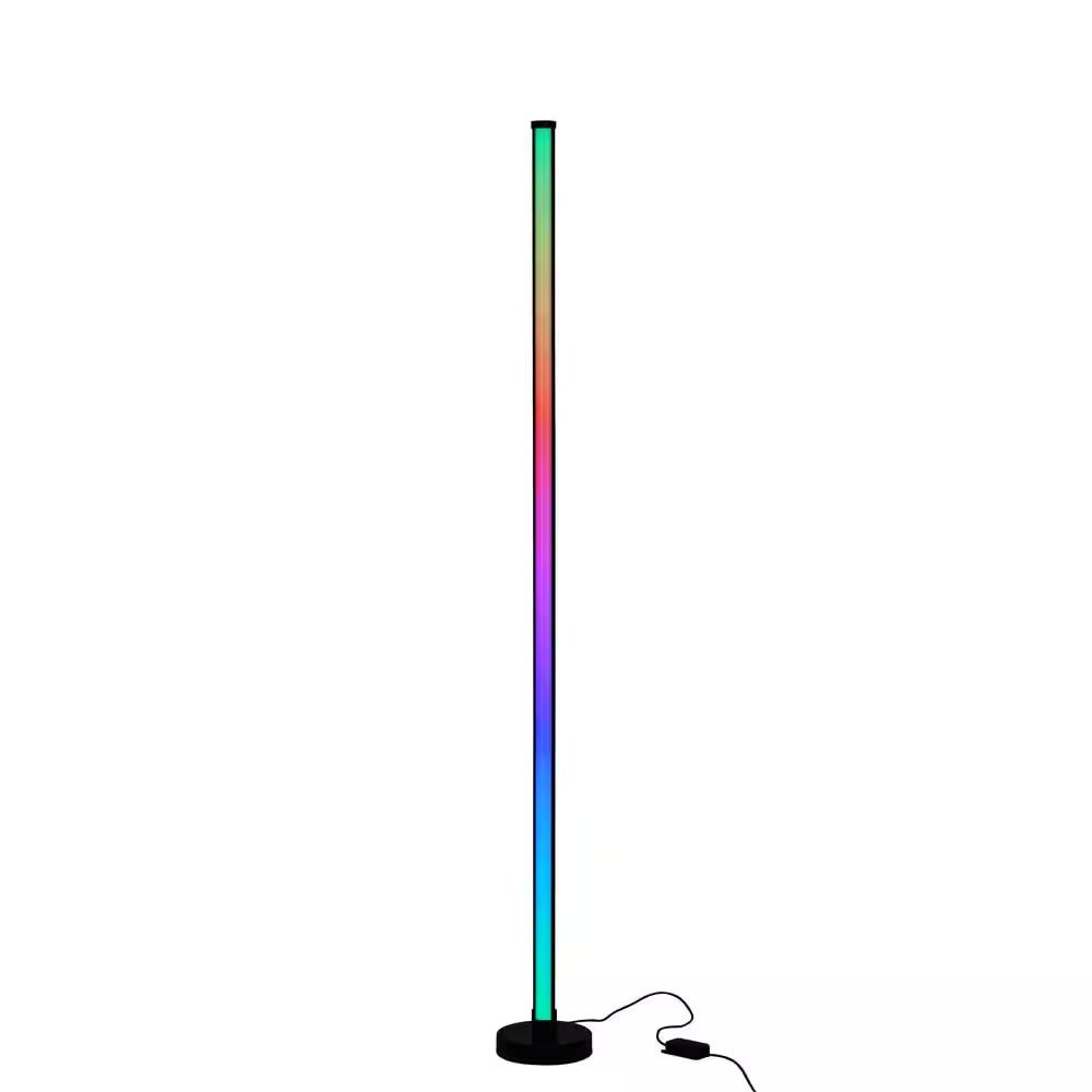 49 - Inch Convertible RGB Floor Lamp & Table Lamp | Music Sync Color Changing LED Light Bar with Remote, a high - quality from 1Nook