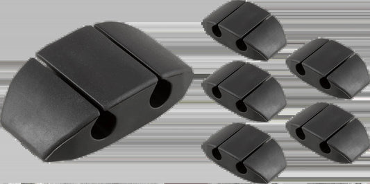 Cordinate Cable Management Dots (6 - Pack) | Dual - Slot Adhesive Cord Holders for Desktop & Nightstand Wire Organization, a high - quality from 1Nook