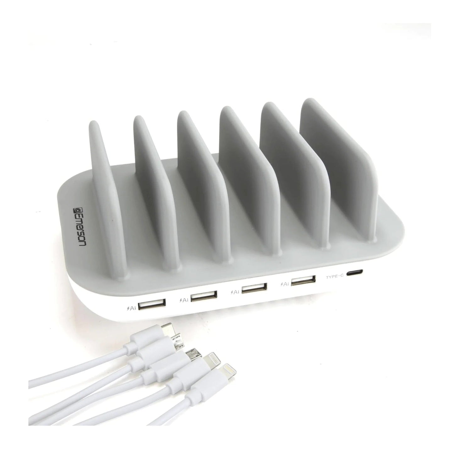 Emerson 5 - Port USB Charging Station with LED Charging Indicator Light, a high - quality from 1Nook