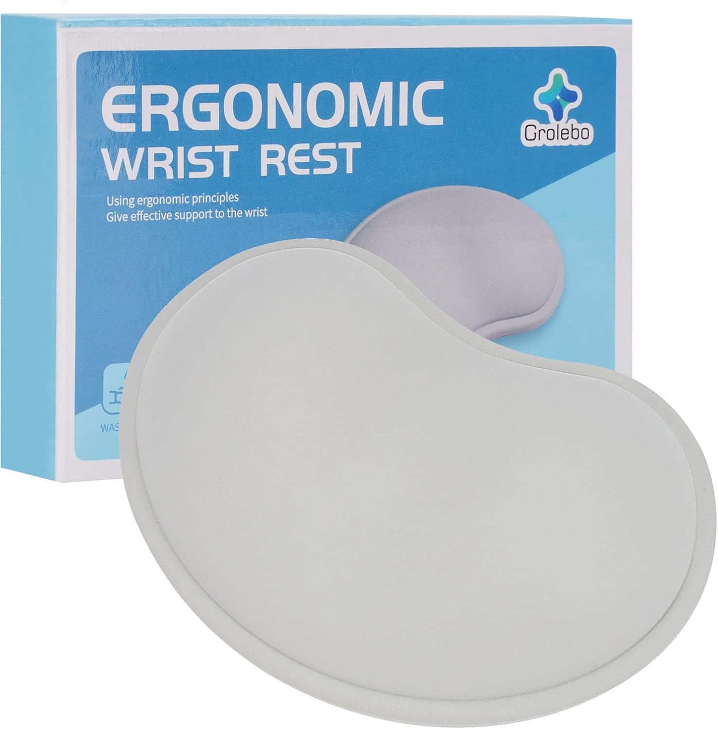 Ergonomic Gel Wrist Rest for Mouse Users, a high - quality from 1Nook