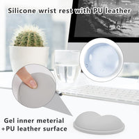 Ergonomic Gel Wrist Rest for Mouse Users, a high - quality from 1Nook