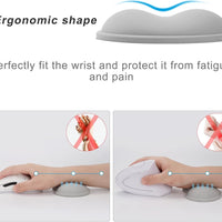 Ergonomic Gel Wrist Rest for Mouse Users, a high - quality from 1Nook