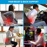 Ergonomic Lumbar Support Pillow for Office Chair & Car | Memory foam Back Cushion for Lower Back Pain Relief, a high - quality from 1Nook