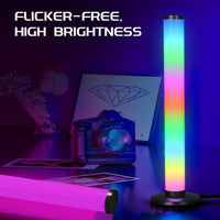 Fanle 10 - Inch Smart RGB Light Bar | App - Controlled Music Sync Mood Lighting for Gaming & Desktops (1 - Pack), a high - quality from 1Nook