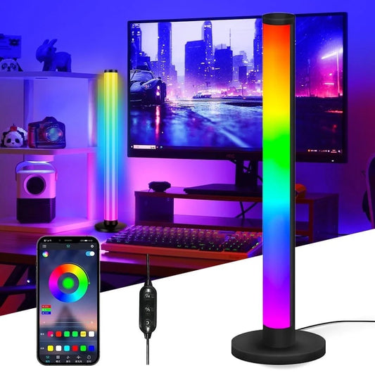 Fanle 10 - Inch Smart RGB Light Bar | App - Controlled Music Sync Mood Lighting for Gaming & Desktops (1 - Pack), a high - quality from 1Nook