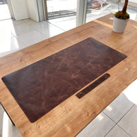 Hobart - Genuine Leather Luxury Desk Mat, a high - quality from 1Nook