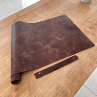 Hobart - Genuine Leather Luxury Desk Mat, a high - quality from 1Nook