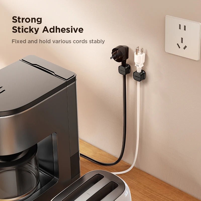 JOYROOM Magnetic Cable Clips (6 - Pack) | Adhesive Cord Holder for Under Desk Cable Management & Wire Organization, a high - quality from 1Nook