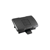 Kantek Premium Adjustable Under Desk Footrest with Massaging Rollers | Ergonomic Office Foot Rest for Circulation, a high - quality from 1Nook