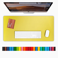 Lindos - Vegan Leather Waterproof Large Desk Mat, a high - quality from 1Nook