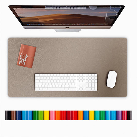 Lindos - Vegan Leather Waterproof Large Desk Mat, a high - quality from 1Nook