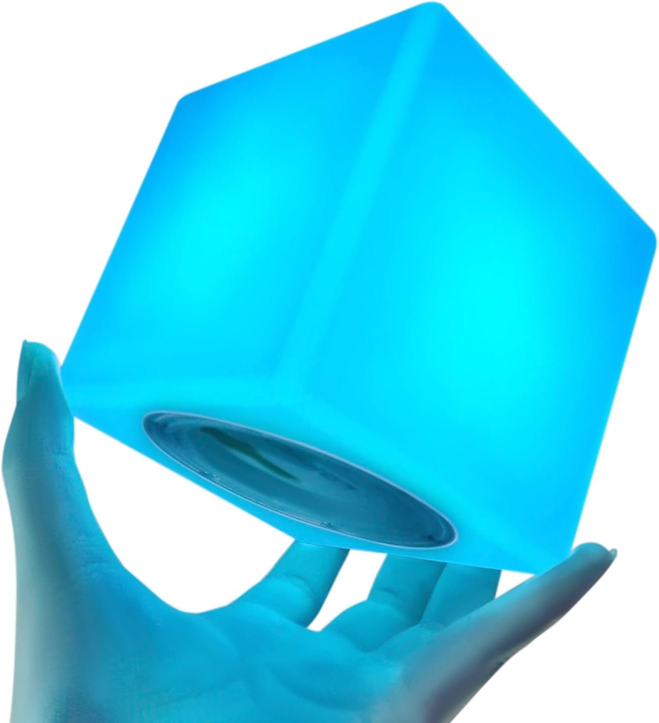 LOFTEK 4 - Inch Rechargeable LED Cube Light | Waterproof RGB Mood Lamp with Remote for Kids, Pools & Parties, a high - quality from 1Nook