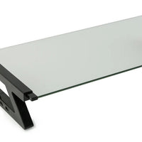 Mount - It! Glass Monitor Riser | Desk Stand with 3 - Port USB 2.0 Hub for 13 - 27" Screens, a high - quality from 1Nook