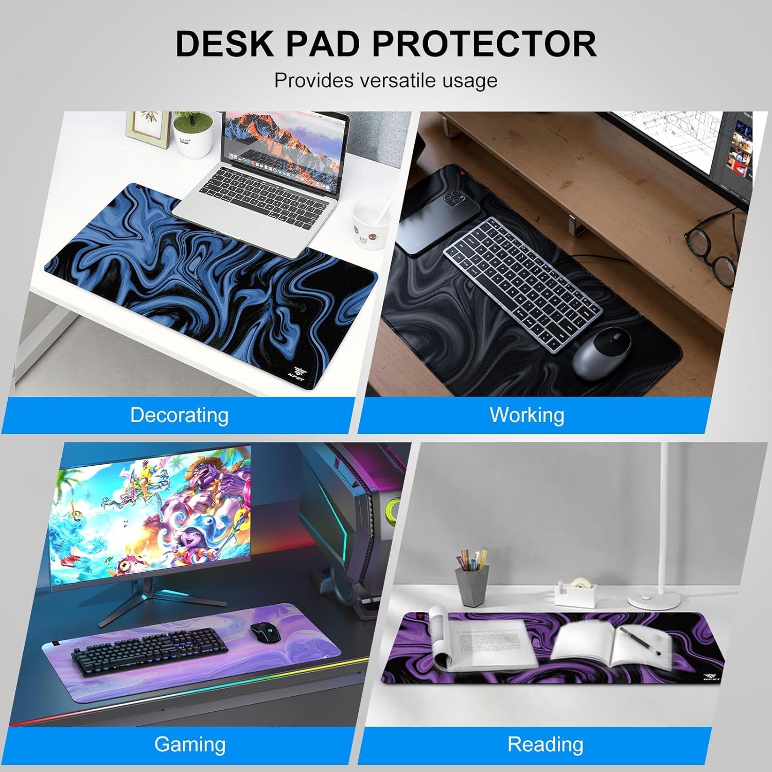 MP02 - SP Gaming Mouse Pad, Cloth Mouse Pad, Anti - Slip Base, RGB Backlit, Stitched Edges, Water - Resistant, Optimized for Gaming Sensors, XL, a high - quality from 1Nook