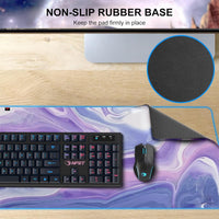 MP02 - SP Gaming Mouse Pad, Cloth Mouse Pad, Anti - Slip Base, RGB Backlit, Stitched Edges, Water - Resistant, Optimized for Gaming Sensors, XL, a high - quality from 1Nook