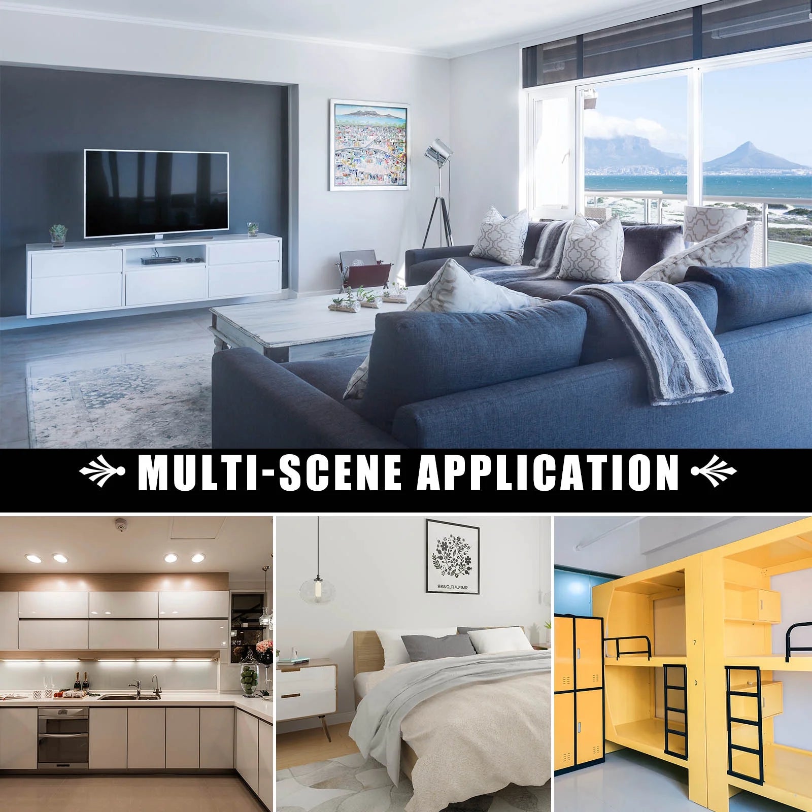 ONDOG Rotating Surge Protector Outlet Extender | 6 AC Outlets & 3 USB Ports (1 USB - C) Wall Charger, a high - quality from 1Nook