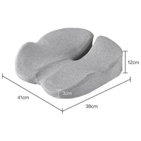 Orthopedic Memory Foam Seat Cushion | Prostate, Tailbone & Sciatica Pain Relief for Office Chair & Car Seat, a high - quality from 1Nook