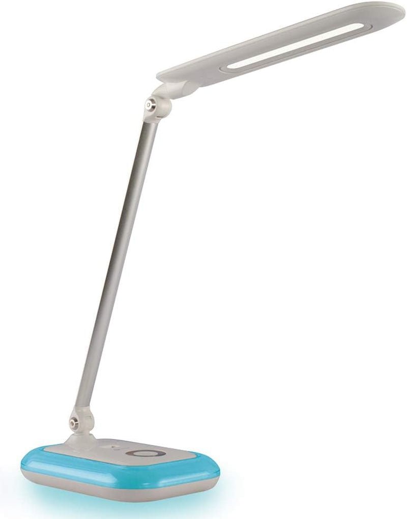 OttLite Glow LED Desk Lamp with USB Charging Port | ClearSun Eye - Care Technology & Color - Changing Base, a high - quality from 1Nook