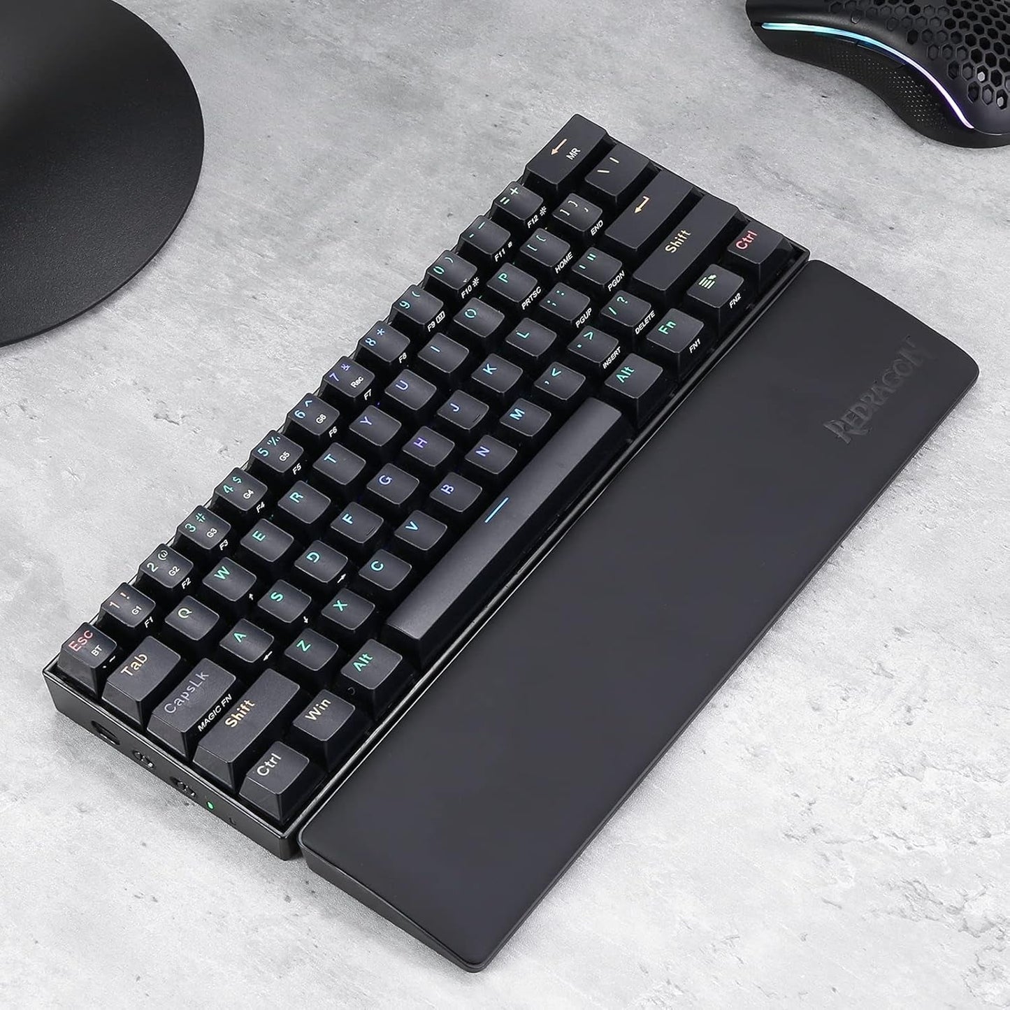 P035 Meteor S | Ergonomic Wrist Rest for 60% Keyboards, a high - quality from 1Nook
