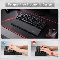 P035 Meteor S | Ergonomic Wrist Rest for 60% Keyboards, a high - quality from 1Nook