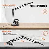 VEVOR Precision 5X Magnifying Lamp | 2 - in - 1 Desk & Clamp Light, a high - quality from 1Nook