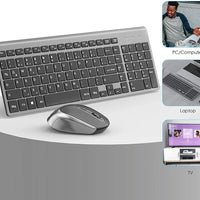 Wireless Keyboard & Mouse Combo | Ergonomic & Quiet 2.4G, a high - quality from 1Nook