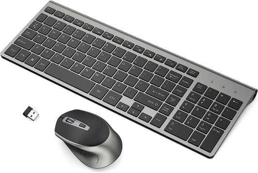 Wireless Keyboard & Mouse Combo | Ergonomic & Quiet 2.4G, a high - quality from 1Nook