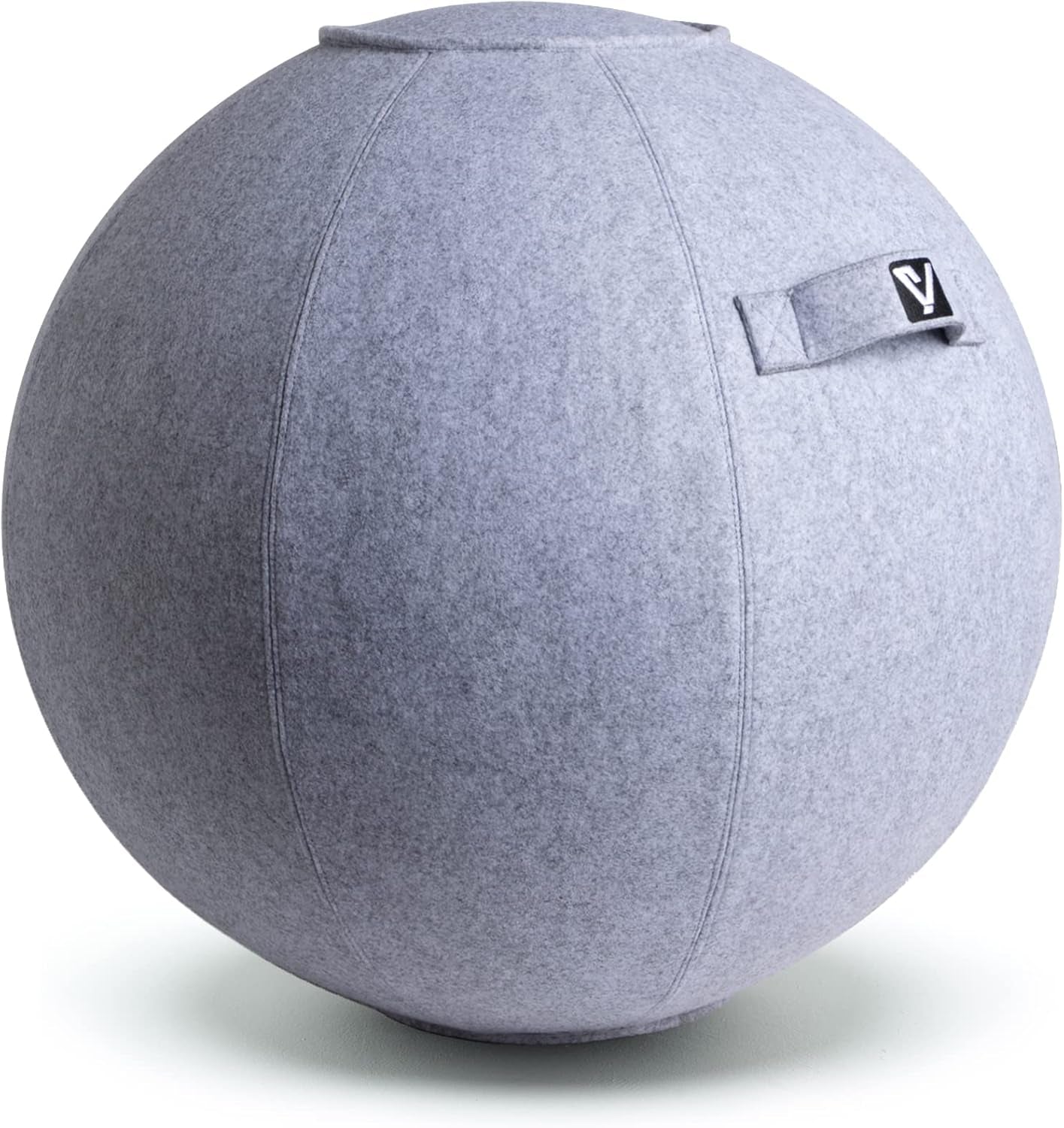 YOGIVO Ergonomic Sitting Ball Chair with Cover & Pump | Exercise Stability Ball for Home Office Desk & Yoga, a high - quality from 1Nook