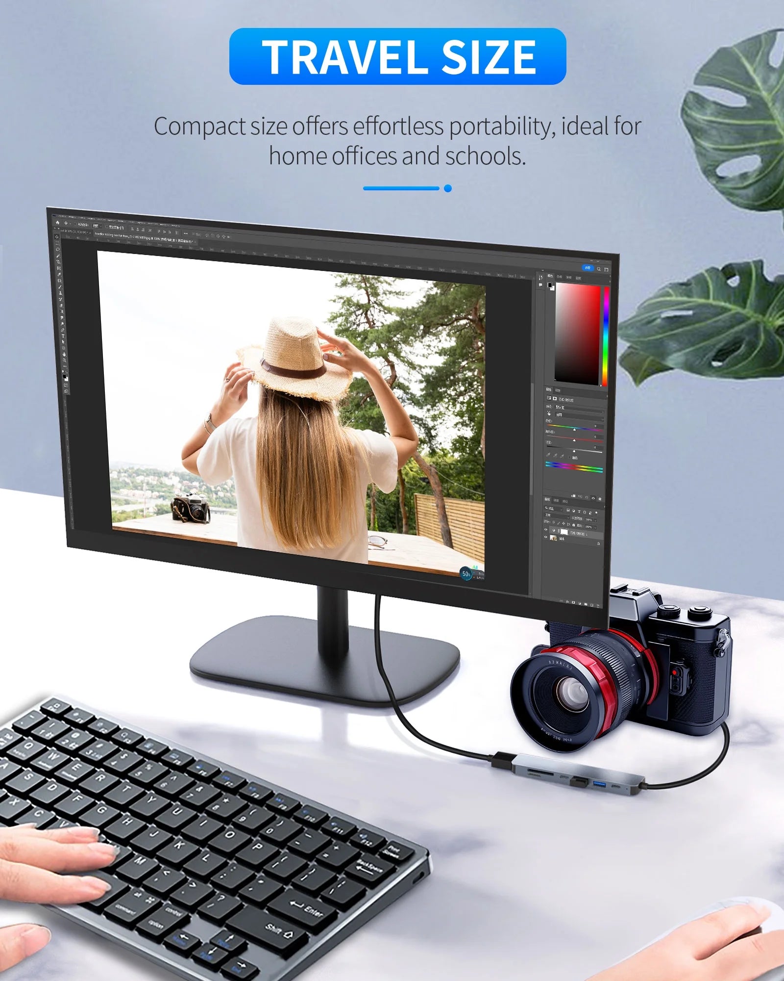 Zyerch 7 - in - 1 USB - C Hub with 4K HDMI | Multiport Adapter with 100W PD Charging, USB 3.0 & SD/TF Card Reader, a high - quality from 1Nook