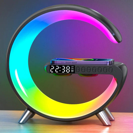 1Nook Aura Smart Lamp | G - Shaped LED with Speaker & Wireless Charger, a high - quality from 1Nook