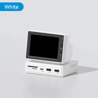 3.5 - inch IPS Mini Screen & USB - C Hub | Secondary PC Data Monitor for CPU, RAM, and Weather Display, a high - quality from 1Nook
