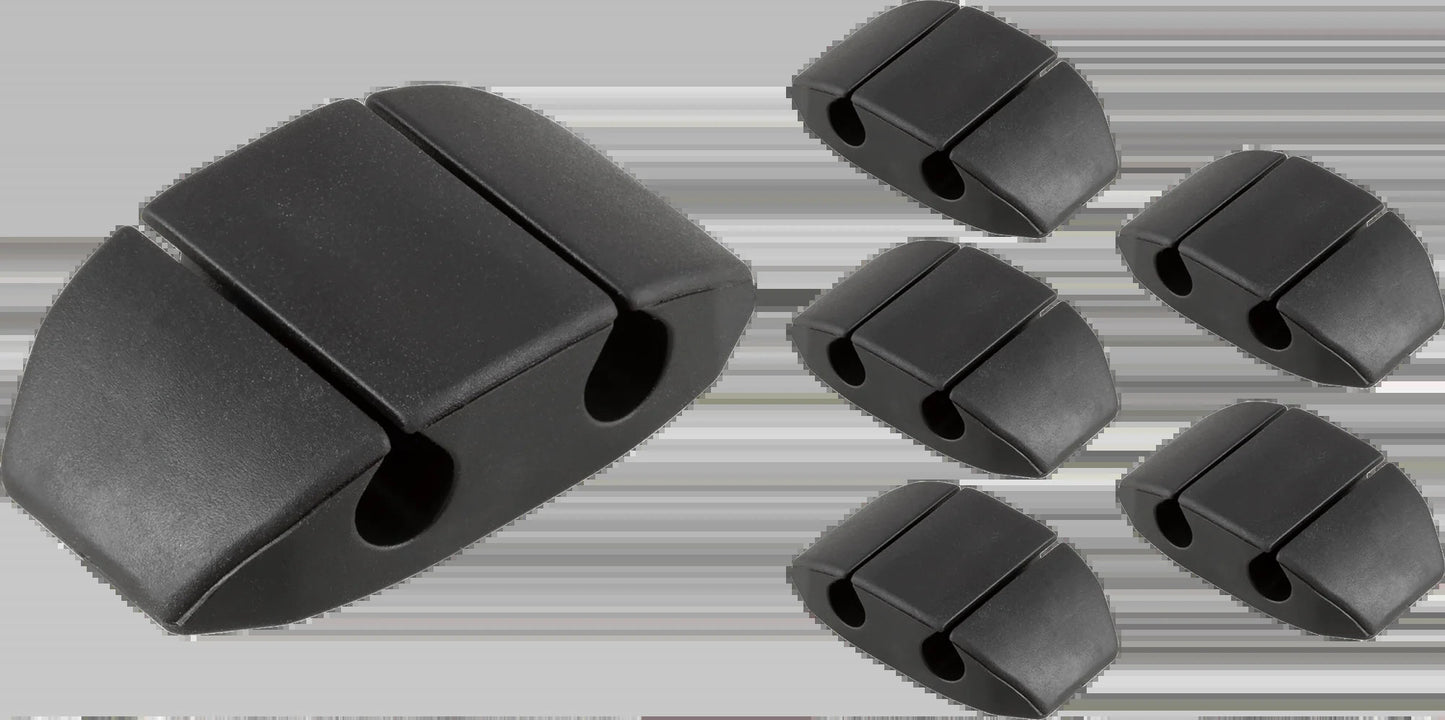 Cordinate Cable Management Dots (6 - Pack) | Dual - Slot Adhesive Cord Holders for Desktop & Nightstand Wire Organization, a high - quality from 1Nook