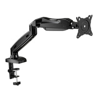 ErgoAV Gas Spring Desk Mount for Single Monitors 13" to 27", a high - quality from 1Nook