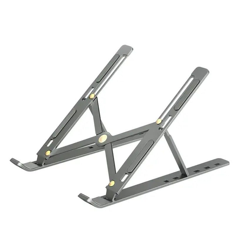 Foldable Aluminum Laptop Stand | Portable & Ergonomic Notebook Riser for Desk, compatible with MacBook Air/Pro, a high - quality from 1Nook