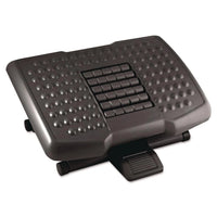 Kantek Premium Adjustable Under Desk Footrest with Massaging Rollers | Ergonomic Office Foot Rest for Circulation, a high - quality from 1Nook