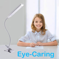 KOOTION LED Clip On Desk Lamp | USB Flexible Gooseneck Reading Light with 3 Color Modes & 11 Brightness Levels, a high - quality from 1Nook