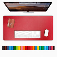 Lindos - Vegan Leather Waterproof Large Desk Mat, a high - quality from 1Nook