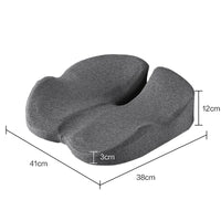 Orthopedic Memory Foam Seat Cushion | Prostate, Tailbone & Sciatica Pain Relief for Office Chair & Car Seat, a high - quality from 1Nook